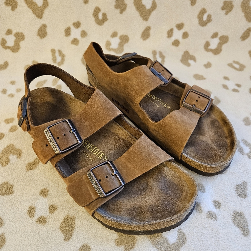 Birkenstock Milano soft footbed, size 42